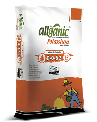 Allganic® Potassium Sulfate of Potash Water Soluble 0-0-52 50LB Bag