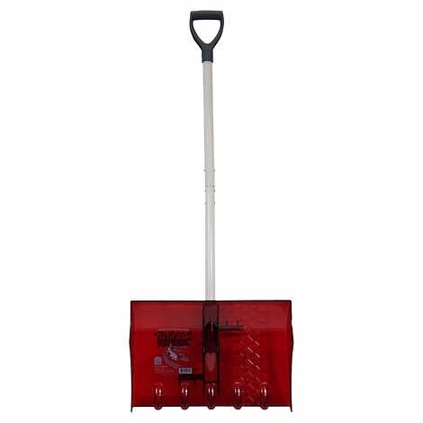 20&quot; Wide Great White Teeth Down Snow Shovel