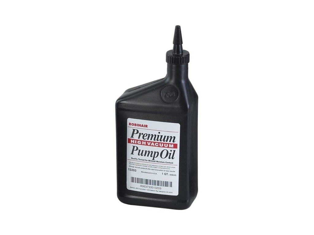 Robinair Premium High Vacuum Pump Oil, Volume: 16 oz (PINT)