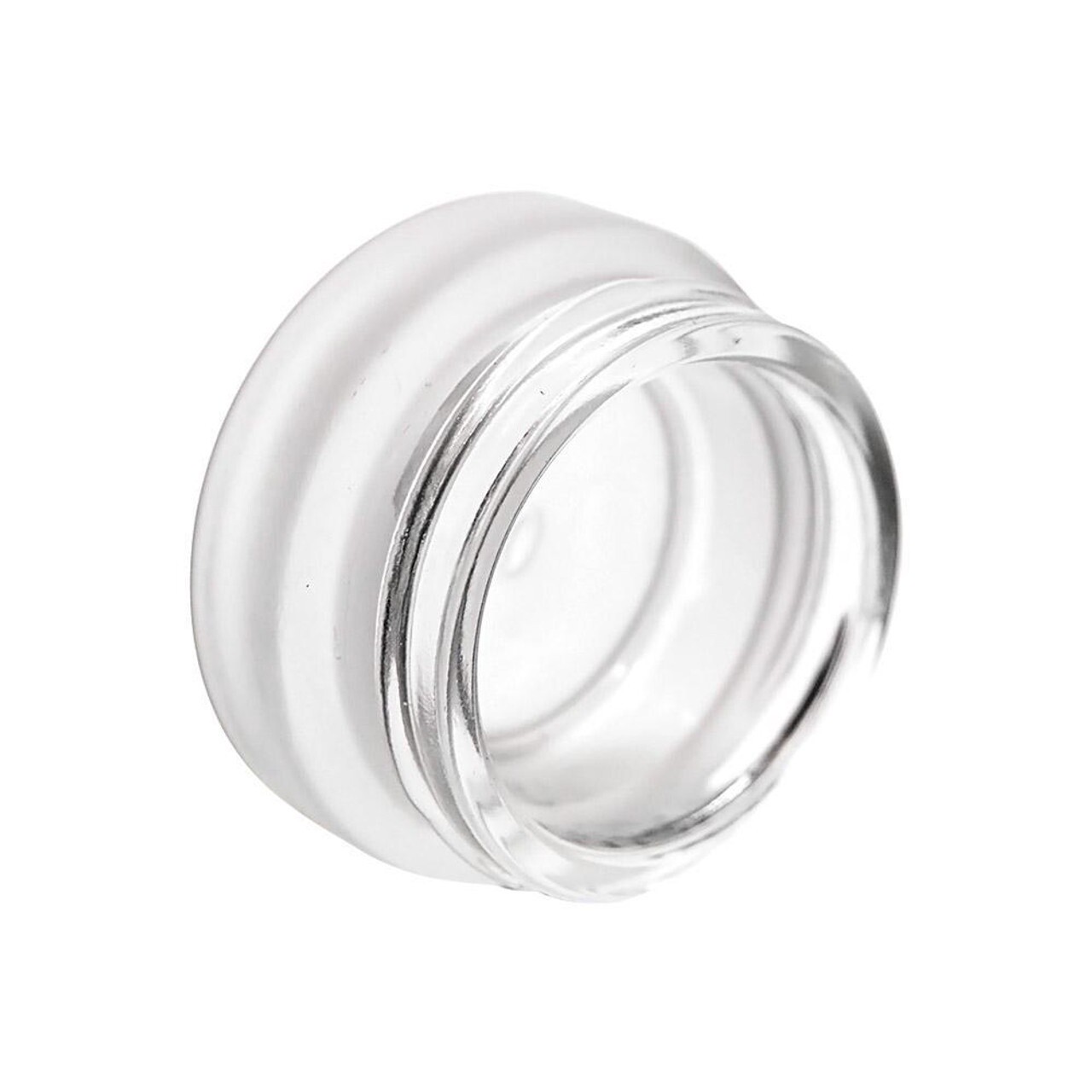 Concentrate Glass Jar- Frosted 7ml w/ lid