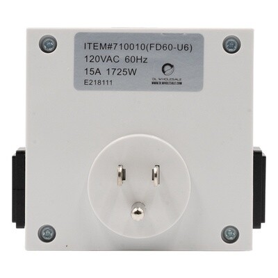 Grow1 120V Dual Outlet Digital Timer