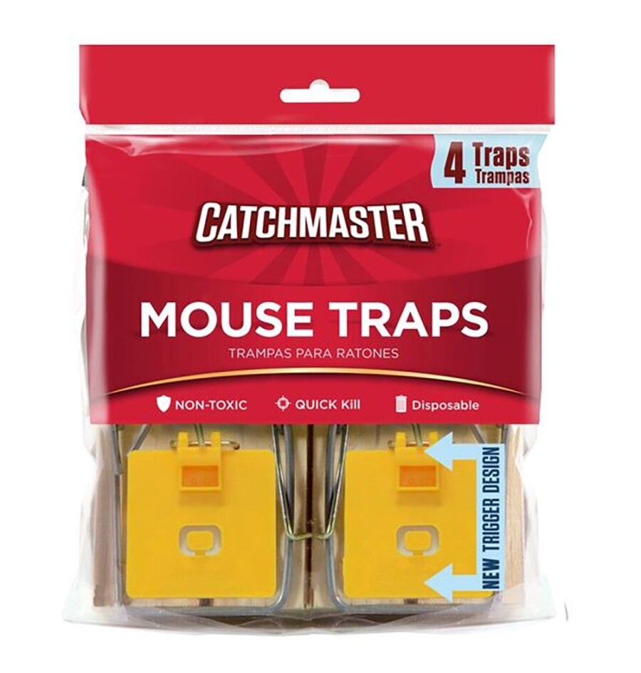 Catchmaster Wood Mouse Trap (4-pk)