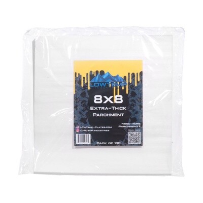 LowTemp Parchment 35lb (8"x8"waterfall insert) 100 pk