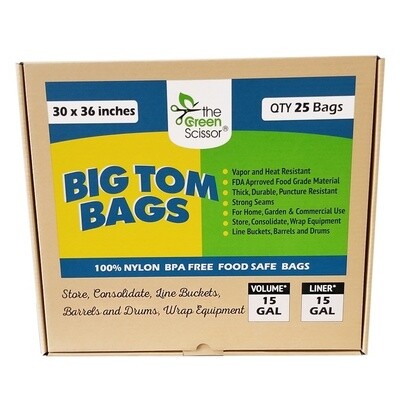 The Green Scissor Big Tom Bags (30 x 36) 25pk
