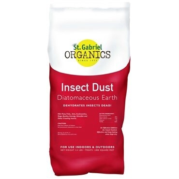 St Gabriel Organics® Insect Dust - 4.4lb - Ready-to-Use - Diatomaceous Earth