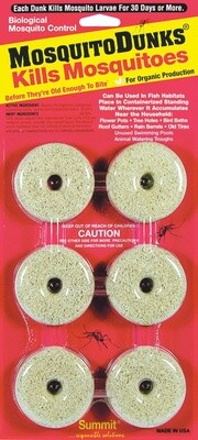 Summit® Mosquito Dunks® (6-pack)