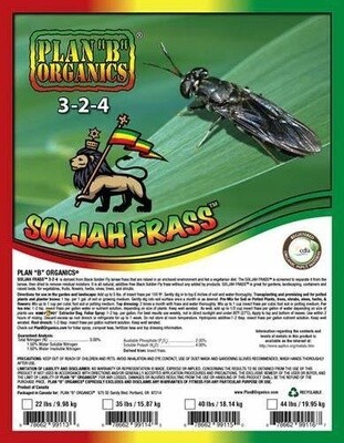 Plan &quot;B&quot; Organics® Insect Frass 3-2-4 bulk per pound