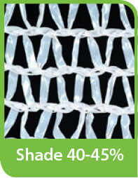 Shade Cloth - 40% Pearl White (bulk per linear foot), WIDTH: 6&#39;