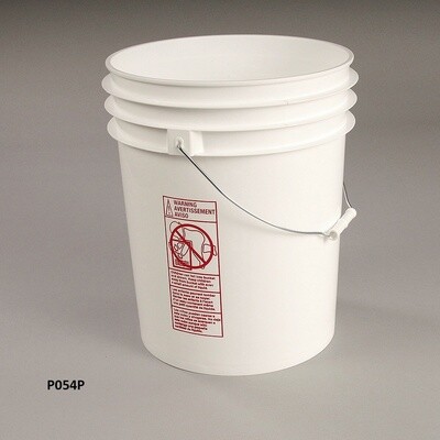 Food Grade Bucket White