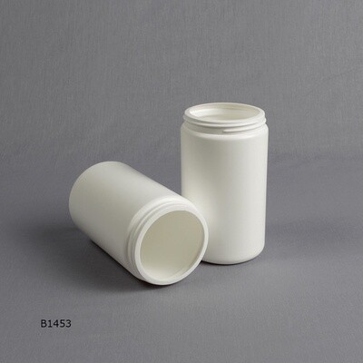 HDPE Jar w/ Lid White