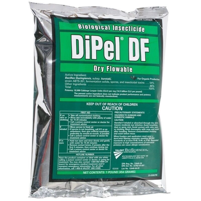 DiPel® DF Biological Insecticide Dry Flowable 5LB