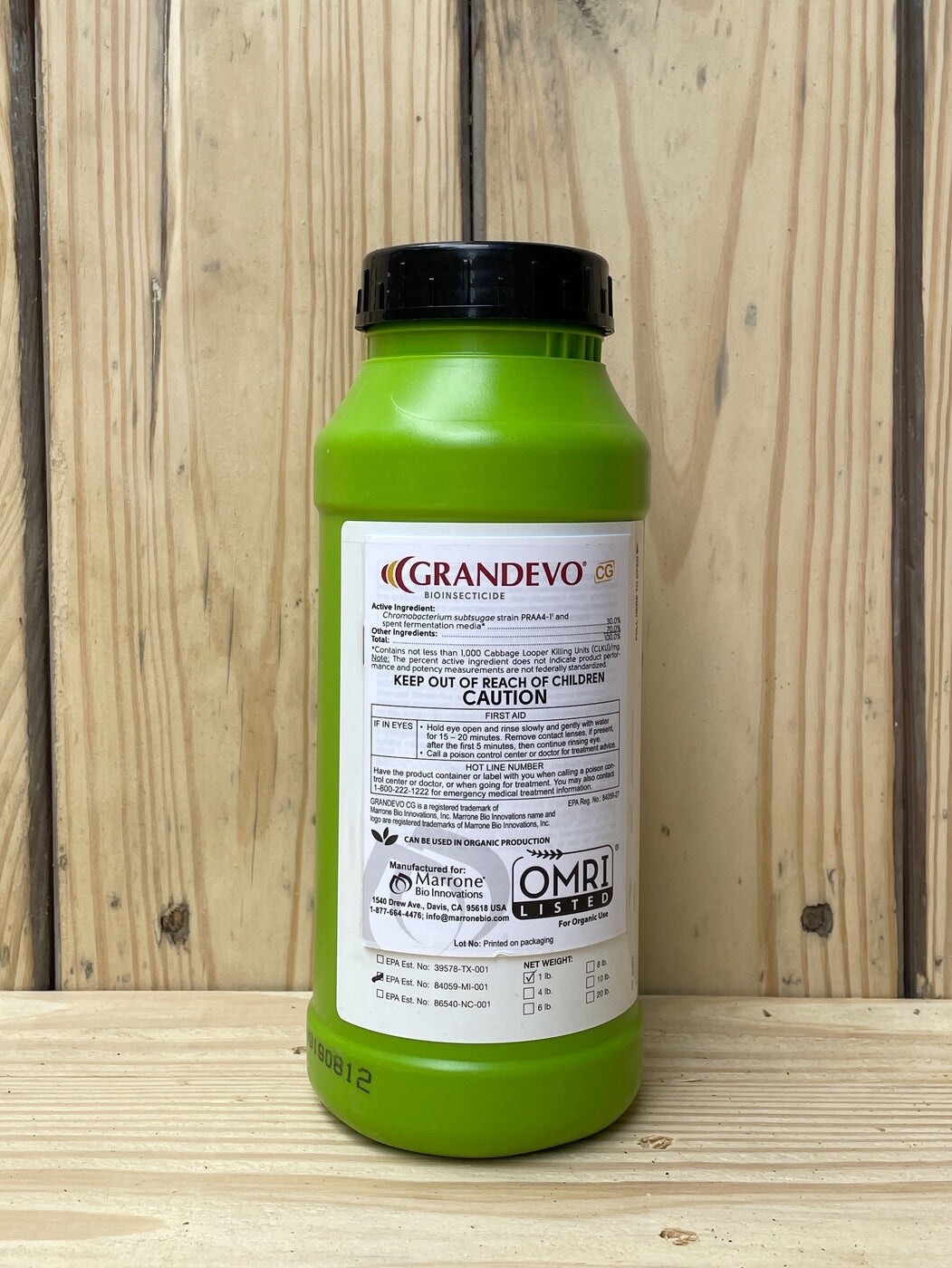 Grandevo CG, Weight: 1 LB