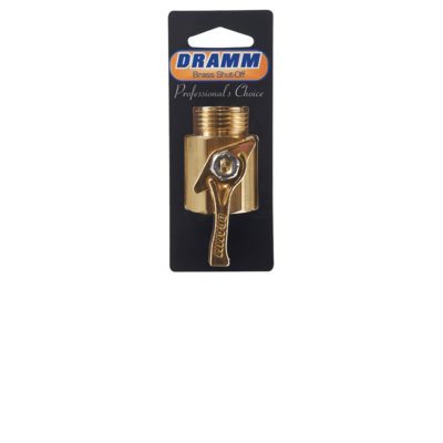DRAMM Heavy-Duty Brass Shut-Off Valve