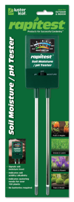 Luster Leaf Rapitest Soil Moisture / pH Tester