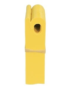 Push-On Labels 3.75&quot; (100 count), Color: Yellow