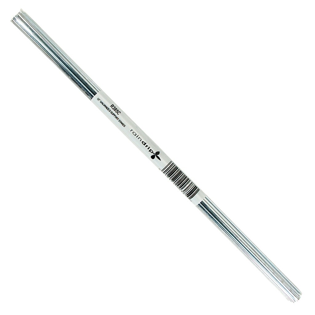 Galvanized Wire Stakes 12&quot;, 12 Pack