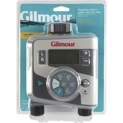Gilmour® Electronic Dual Outlet Watering Timer