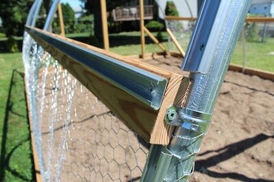 Channel for Greenhouse Covering (Wiggle Wire sold separately)