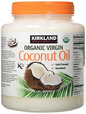 Organic Virgin Coconut Oil (84 oz) Lubricant