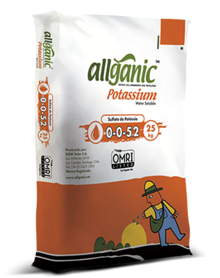 Allganic® Potassium Sulfate of Potash Water Soluble 0-0-52 bulk per pound