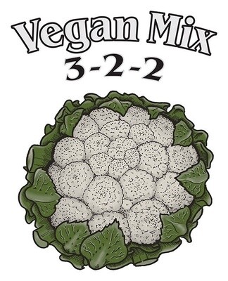 Down To Earth Vegan Mix Fertilizer 3-2-2 bulk per pound