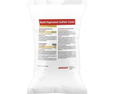 Brandt Magnesium Sulfate Crystal bulk per pound