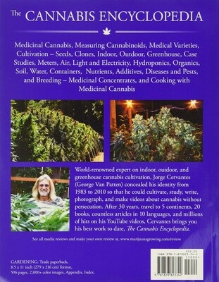 The Cannabis Encyclopedia: The Definitive Guide to Cultivation &amp; Consumption of Medical Marijuana Paperback Book