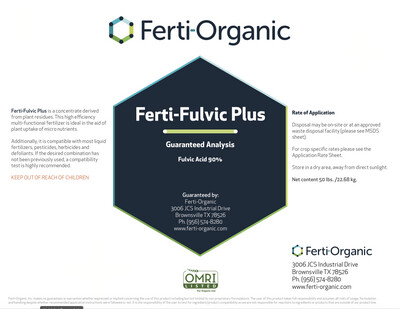 Ferti-Fulvic Plus bulk per pound