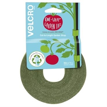 Velcro® One-Wrap® Garden Plant Ties, ROLL SIZE: 1/2&quot; x 50&#39;