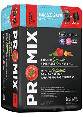 ProMix Organic Vegetable &amp; Herb Mix, Quantity: Per Bag, Size: 4 Cubic Feet Bale