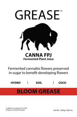 BLOOM GREASE™ FERMENTED FLOWERING PLANT JUICE