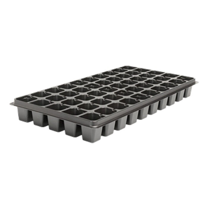 DLW Insert Seedling Tray Flat 11" x 21" (50 Cell) - NO TOP VENTS