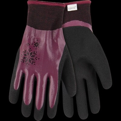 Kinco® Women's Hydroflector™ Lined Waterproof Thermal knit Shell & Double Coated Nitrile Glove