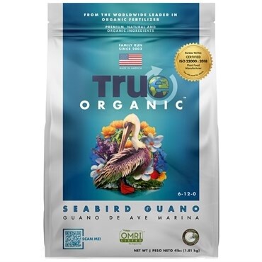 True Organic™ Seabird Guano 6-12-0 - 4lb