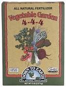 Down To Earth Vegetable Garden Fertilizer 4-4-4