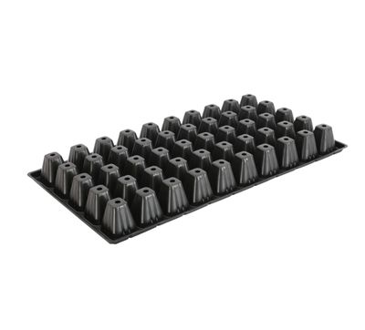 DLW Insert Seedling Tray Flat 11&quot; x 21&quot; (50 Cell) - NO TOP VENTS