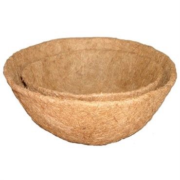 Gardener Select® Replacement Coco Liner - 16in - Round - For Hanging Baskets