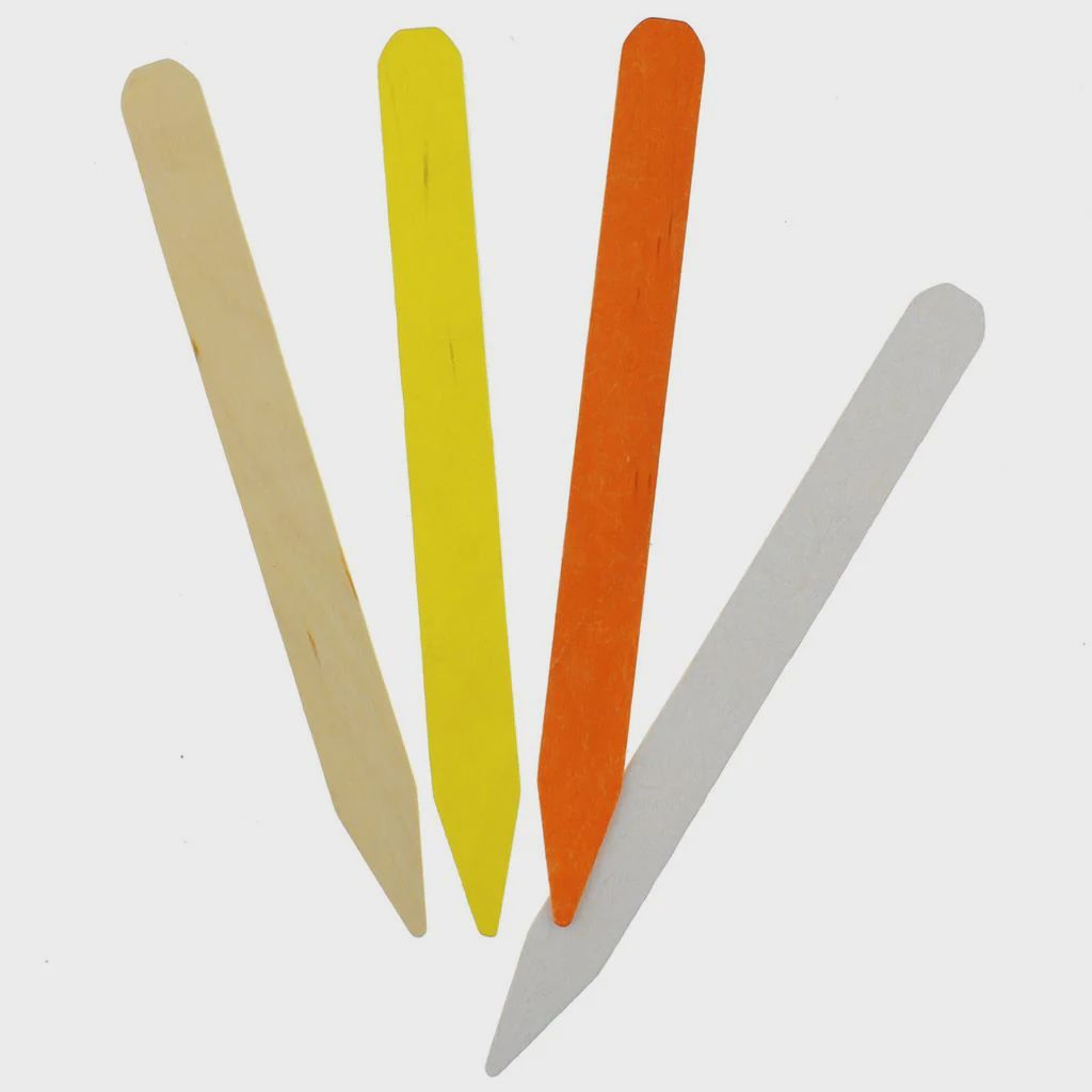 Natural Wood Garden Markers 12&quot;