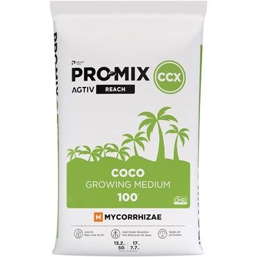 PRO-MIX® CCX AGTIV® AGTIV® REACH™ Growing Medium - 17lb (50L) - Loose Fill - 100 % Coco Coir - OMRI Listed®