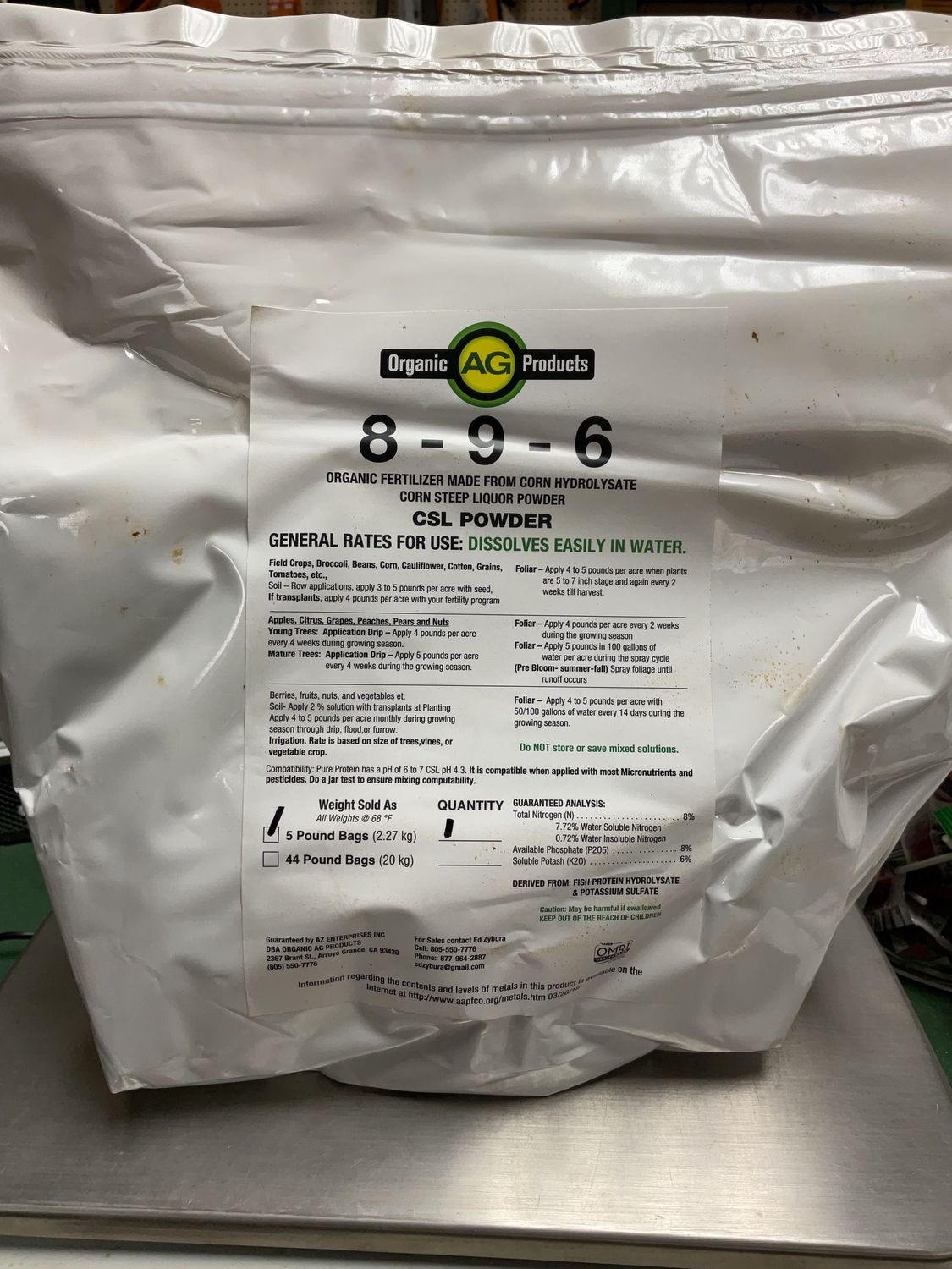CSL Powder 8-9-6 (Corn Steep Liquor)