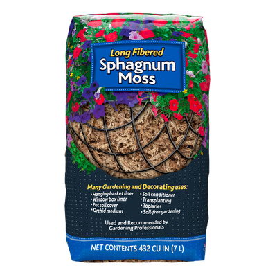 Mosser Lee® Long Fibered Sphagnum Moss 7L