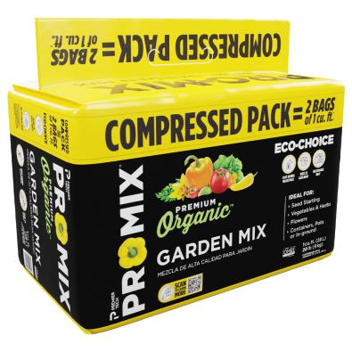 PRO-MIX® ORGANIC GARDEN MIX 2 cu. ft (1 cu. ft. Compressed)