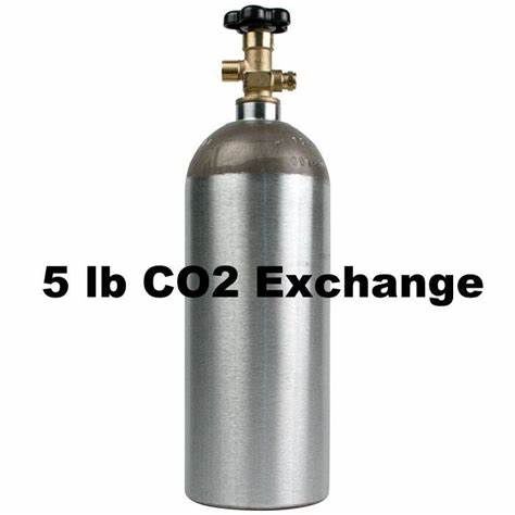 CO2 Tank Exchange, Weight: 5LB