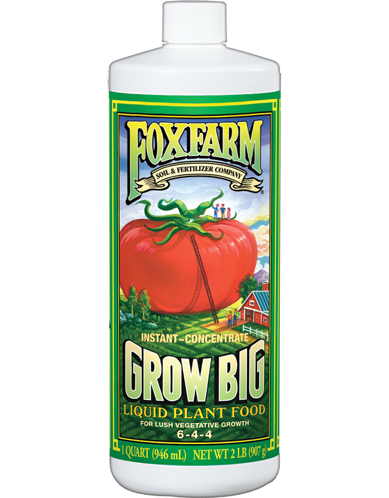 Fox Farm Grow Big Fox Farm Grow Big, Volume: 32 oz (quart)