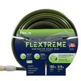 Flexon Contractor Grade Hose 5/8" X 100', Color: Green