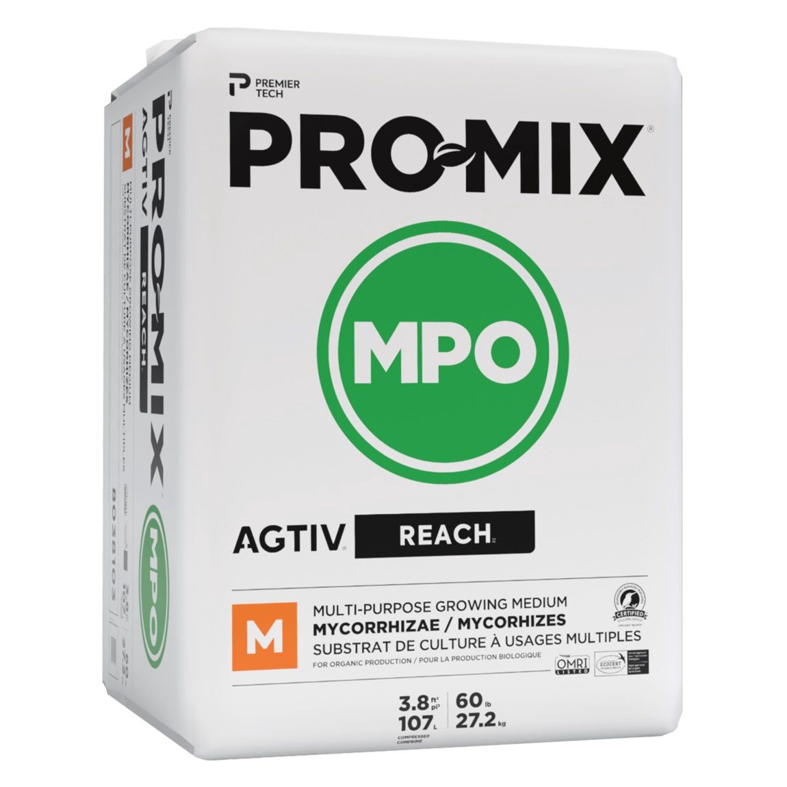 Pro-Mix® MPO AGTIV Reach 3.8 cf compressed bale, Quantity: Single Bale