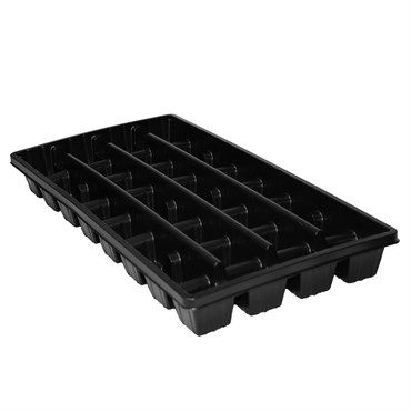 T.O. Plastics Square 32 Press-Fill Pot Carrier Tray - case of 50
