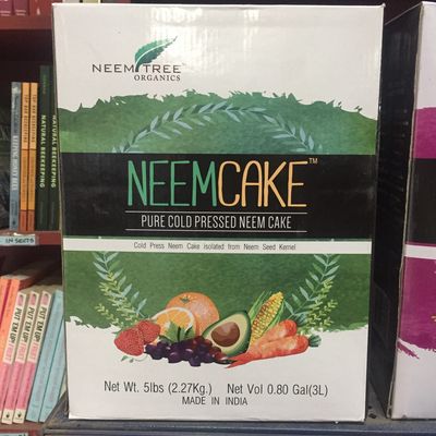 Neem Tree Organics Neem Cake – Pure Cold Pressed