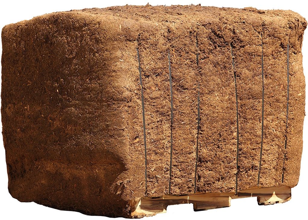 Shredded Western Red Cedar Mulch 4 cy bale