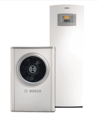POMPA DI CALORE Junkers Bosch COMPRESS 7000 da 17 kW con Unità Interna c/bollitore integrato da lt 190 AW 17t M (trifase)